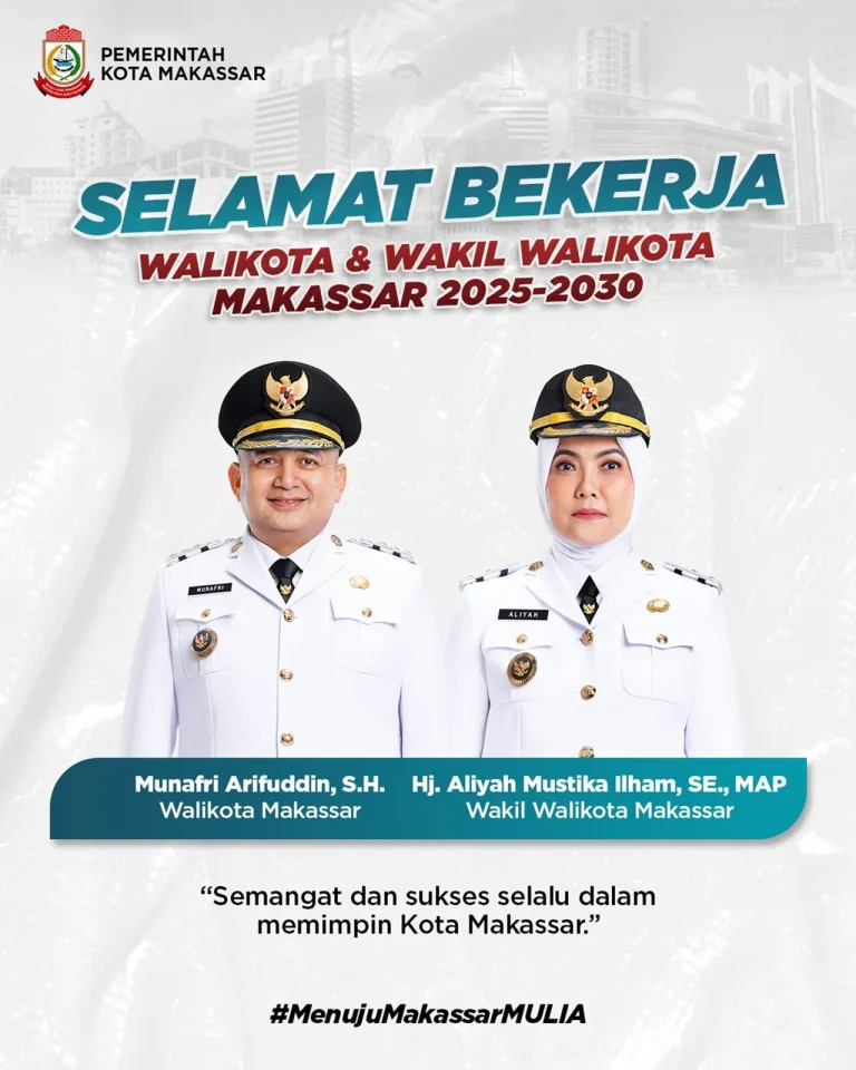 Bupati dan Wakil Bupati Makassar Periode 2025-2030